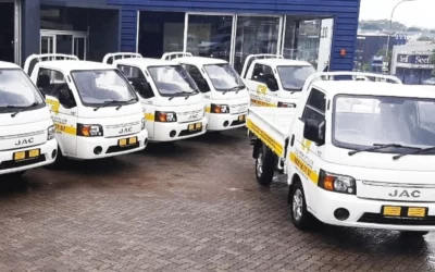 JAC Motors sells tough X200 forward-cabs into demanding rental market